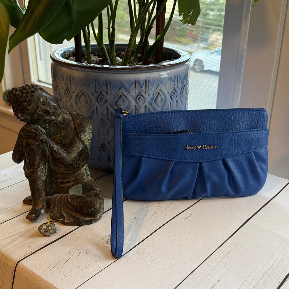 Juicy Couture | Royal Blue Wristlet Clutch